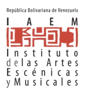 Instituto de las Artes Esc&eacute;nicas y Musicales